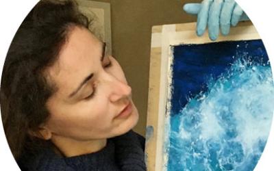 Елена Дегенхардт: Когда я пишу море,  то приближаюсь к пониманию времени | Мальтийский вестник