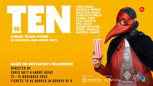 Спектакль-прогулка в Маноэль Театре:  TEN Humans Telling Stories in Virtuous and Sinful Ways — Мальтийский вестник